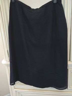 Jil Sander Black Skirt - Minimalist Straight Silhouette